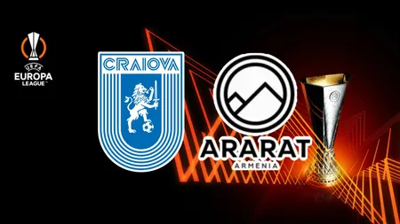 VOYO ONLINE CRAIOVA-ARARAT ARMENIA. Cum poţi vedea meciul crucial din play-off-ul Europa League