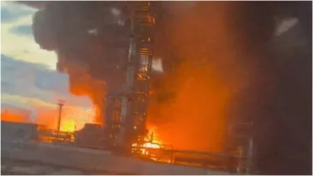 Armata ucraineană ar fi lansat un atac asupra unei rafinării de petrol din Rusia. Și un centru logistic Ozon a fost afectat