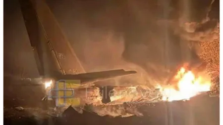 VIDEO Un bombardier rusesc Tu-95 cu încărcătură nucleară s-a prăbuşit în Extremul Orient