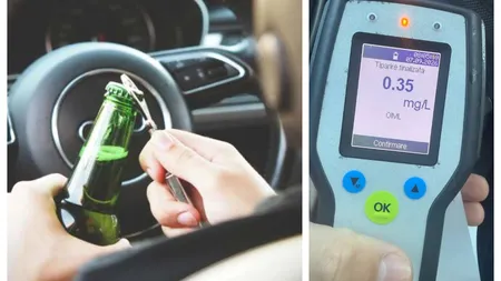 Prima zi de școală: Şoferul unui microbuz care transporta elevi, prins băut la volan