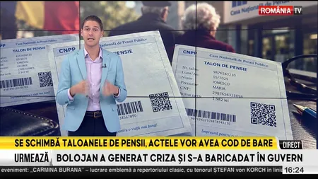 Talonul de pensie va include cod QR sau cod de bare. ce se schimbă pentru seniori
