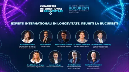 România devine centrul mondial al cercetării. Congresul Internațional de Longevitate se ține la București