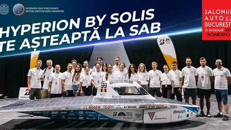 Hyperion, prima mașina solară construită de studenți români ajunge la SAB 2026