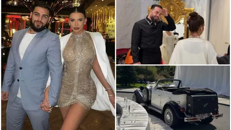 Zi mare pentru Andra Voloș și Robert Lele. Primele imagini de la nunta celor doi: 