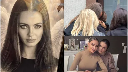 Primele imagini cu Bianca Drăgușanu la priveghiul Mădălinei Apostol. Vedeta a izbucnit în plâns