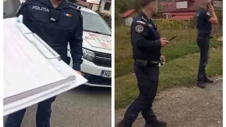 Circ cu poliția în Maramureș! Un bărbat îi acuză pe agenți că l-au scos cu forța din mașină și l-au lovit chiar în fața copilului său de 5 ani