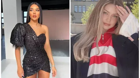 FOTO Larisa Udilă și Gigi Hadid, împreună într-o fotografie virală: 