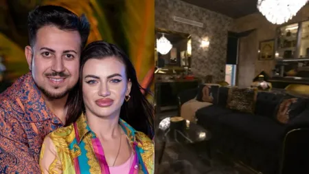Cum arată casa din Roma în care locuiesc Prințul Marco și Bianca de la „Insula Iubirii”. Ceas Rolex integrat în perete, tapet Gucci și perne Hermès GALERIE FOTO