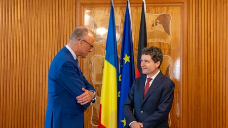 Nicuşor Dan s-a întâlnit cu cancelarul Germaniei la summitul din Finlanda