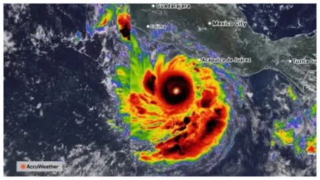 Polo, uraganul născut din El Nino, continuă să crescă în intensitate. Vântul suflă cu peste 260 km/h