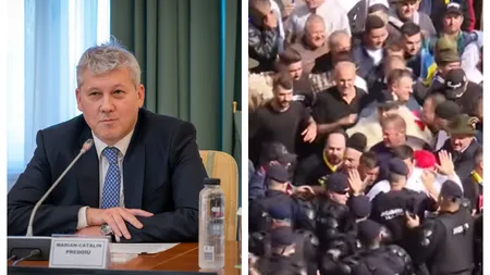 Violențe în Capitală. Mesajul transmis de Cătălin Predoiu: Cei care au încălcat legea vor fi supuși procedurilor legale