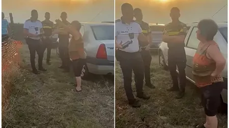 Primar din Olt, amendat și lăsat fără permis în timp ce se grăbea să ajungă la un incendiu care amenința casele oamenilor. Culmea, polițiștii nu au mișcat un deget pentru stingerea flăcărilor VIDEO