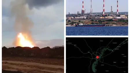 Ucraina a atacat cu drone o rafinărie şi aerodromul „Engels” din Saratov VIDEO