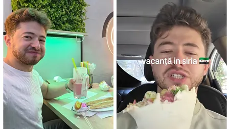 Câți bani a cheltuit un tiktoker din România în vacanța din Siria. Bărbatul a fost uimit de prețurile alimentelor