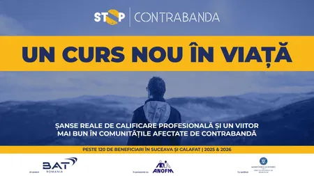 Programul ANOFM - BAT România continuă să genereze oportunități de angajare în comunitățile afectate de contrabandă