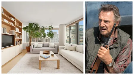 Asta înseamnă LUX! Imagini senzaționale cu apartamentul în care Liam Neeson a locuit 25 de ani. Cât costă ”paradisul” de 420 de metri pătrați