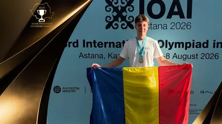 Elev român, medalie de aur la Olimpiada de Inteligență Artificială. Alexandru Thury-Burileanu, în Top 20 mondial