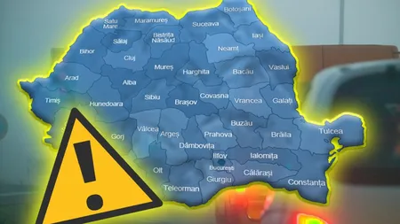 Alertă ANM pentru 29 de județe și București! Autoritățile avertizează asupra unui fenomen periculos care poate transforma drumurile într-un adevărat coșmar pentru șoferi