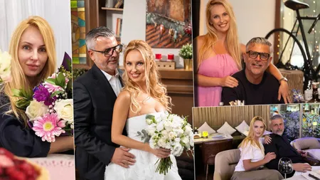 Andreea Spătaru și Sorin Marica s-au căsătorit după 18 ani de relație. Primele imagini postate în mediul online
