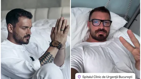 Bogdan Vlădău, pe patul de spital! Imaginea postată pe Internet care i-a îngrijorat pe fani