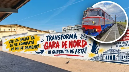 CFR caută artiști care să înfrumusețeze aspectul Gării de Nord. Compania nu oferă bani, doar expunere