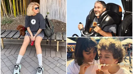 Vacanță în familie în timpul școlii! Cum profită Dana Nălbaru și Dragoș Bucur de homeschooling