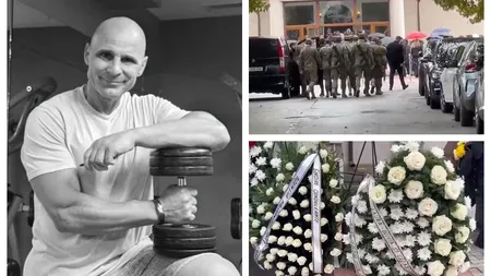 EXCLUSIV Daniel Oprea, fostul campion național la culturism, a fost înmormântat cu onoruri militare chiar de ziua lui: ”Toți suntem șocați, a fost un om mare, un suflet extraordinar”