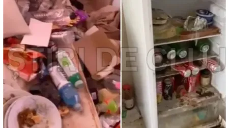 Dezastrul lăsat în urmă de un cuplu de chiriași. Proprietara a fost îngrozită: ”Am crezut că s-a întâmplat o crimă”