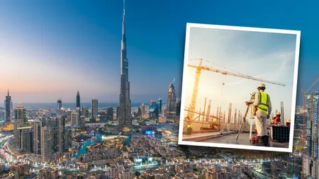 O firmă de construcții din Dubai a scos 5.000 de locuri noi de muncă. Compania asigură zborurile, vizele și cazarea