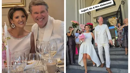 Florin Răducioiu s-a căsătorit. Imagini spectaculoase de la cununia civilă a fostului fostbalist