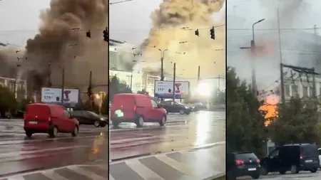Incendiu la CET Iași, după ce un transformator a luat foc. 7 mijloace de intervenție acționează pentru stingerea flăcărilor. VIDEO