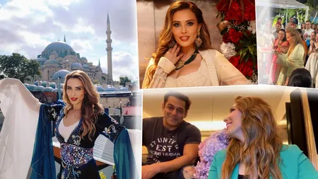 Iulia Vântur și Salman Khan, suprinși în timpul unui ritual sacru. Ce reacții au avut internauții