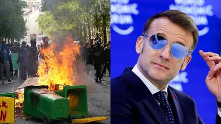 Emmanuel Macron interzice protestele neautorizate în Franța, după violențele de weekendul trecut. Forțele de ordine vor fi suplimentate cu 20%
