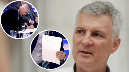 EXCLUSIV Daniel Zamfir (PSD) a semnat, în direct la România TV, că nu va vota Guvernul Luca Niculescu. Acum este propus pentru a prelua Ministerul Economiei