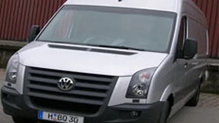 Noul VW Crafter ar putea vinde in Romania 800 de unitati anul acesta