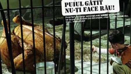 Campania \Puiul gatit nu face rau\ a crescut consumul de pui