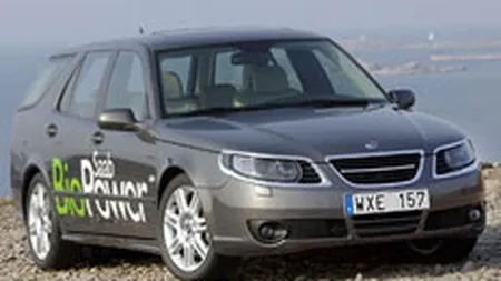 Saab vrea sa vanda intre 5 si 10 automobile BioPower in Romania in 2007