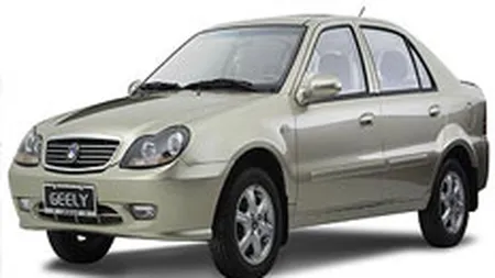 Producatorul auto chinez Geely ar putea ajunge la vanzari de 10 mil. euro in Romania