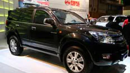 Vanzarile de masini chinezesti Great Wall, in crestere cu 150%