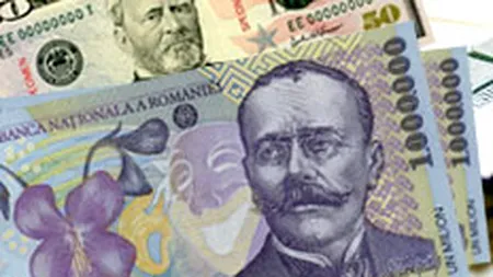 Leul castiga un ban fata de euro, pana la 3,2627 lei/euro