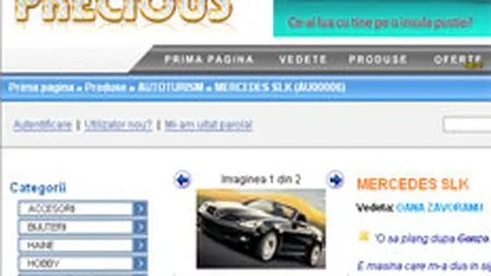 Primul site romanesc care vinde obiecte ale vedetelor spera la afaceri de 100.000 euro