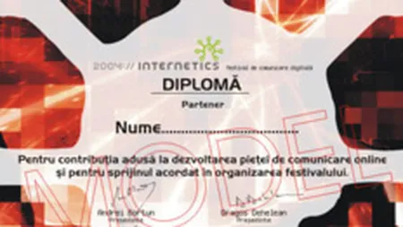 Internetics 2007, aflat la a saptea editie, si-a stabilit juriul