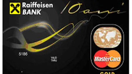 Raiffeisen si-a crescut numarul cardurilor de credit cu 15% in 3 luni