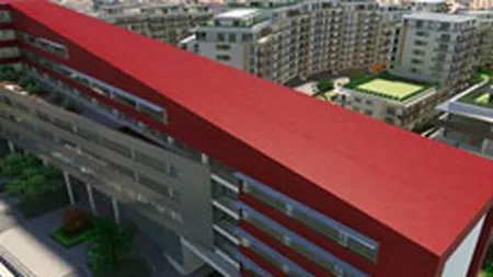 Doua blocuri ale cartierului Bonjour din Cluj, contractate in proportie de 30%