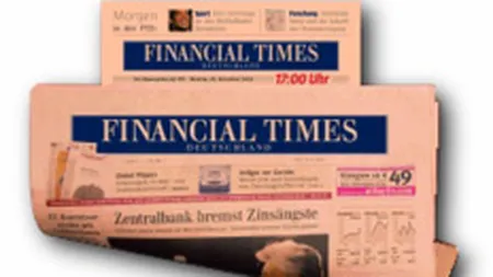 Pearson ar putea vinde 50% din Financial Times Deutschland