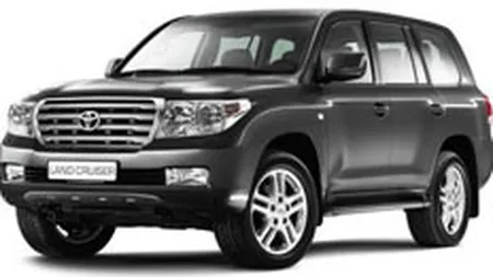 Toyota vrea sa vanda 60 de automobile Land Cruiser V8 in Romania