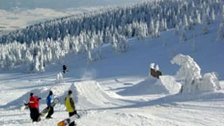 Parc de snowboard langa Cetatea de Gheata din Fagaras