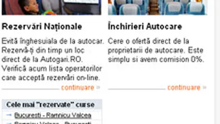 Asocierea cu operatorul Cosmote ar putea dubla afacerile portalului Autogari.ro