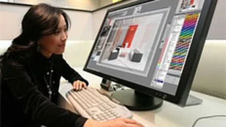 Monitorul cu diagonala mare creste productivitatea angajatilor