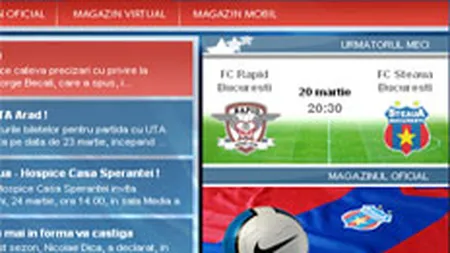Steaua a incasat 5.000 de euro in 48 de ore pe tricouri si cani, in noul magazin online